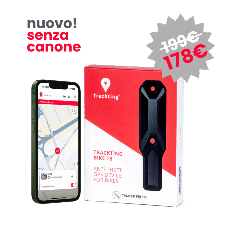 Trackting BIKE T8 (Senza Canone)