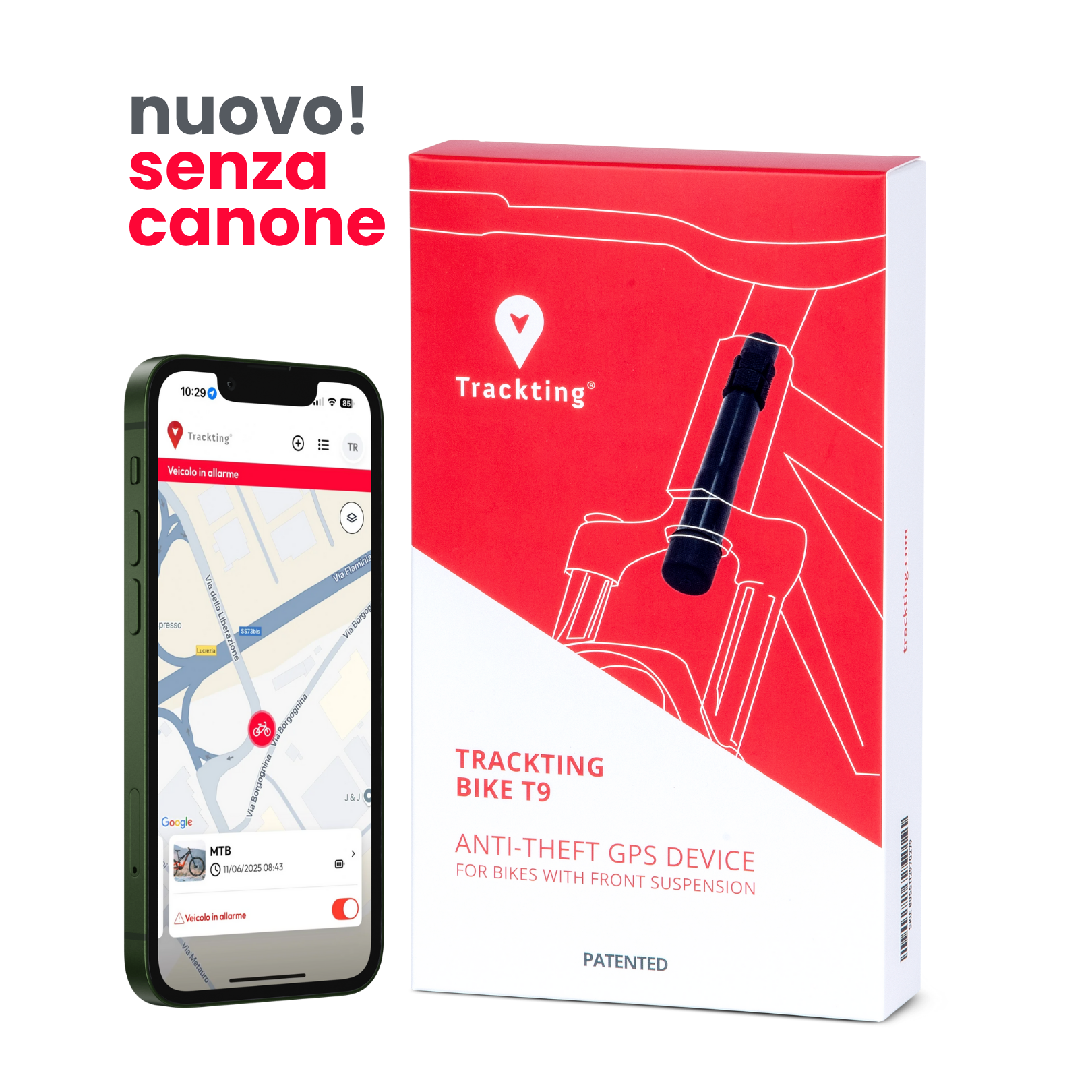 Trackting BIKE T9 (Senza Canone)