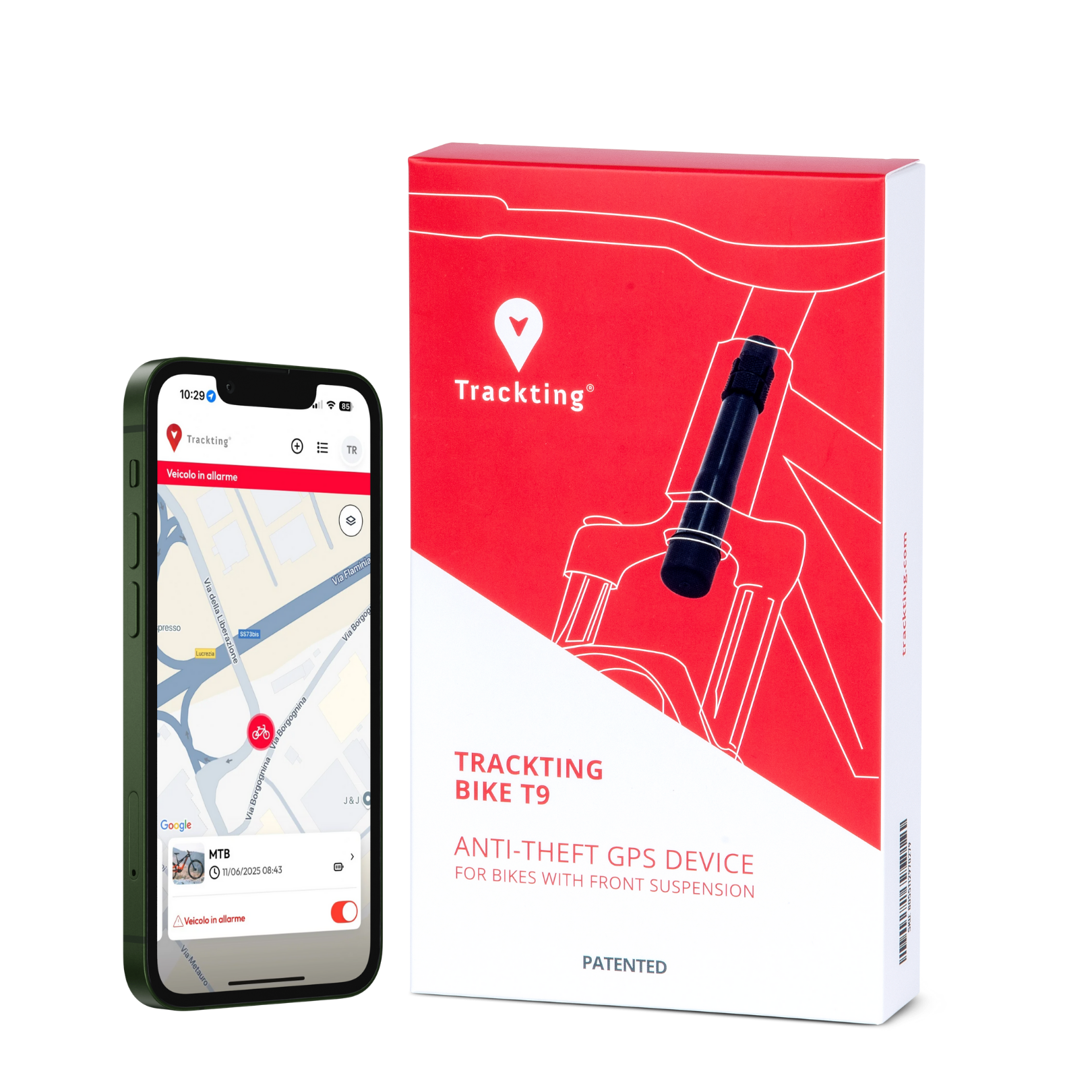 Trackting BIKE T9 (con canone 29€/anno)